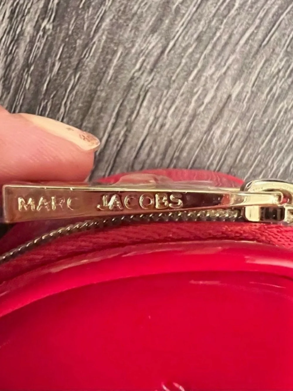 NWT VIRAL Marc Jacobs Patent Leather Circle Mini Bag